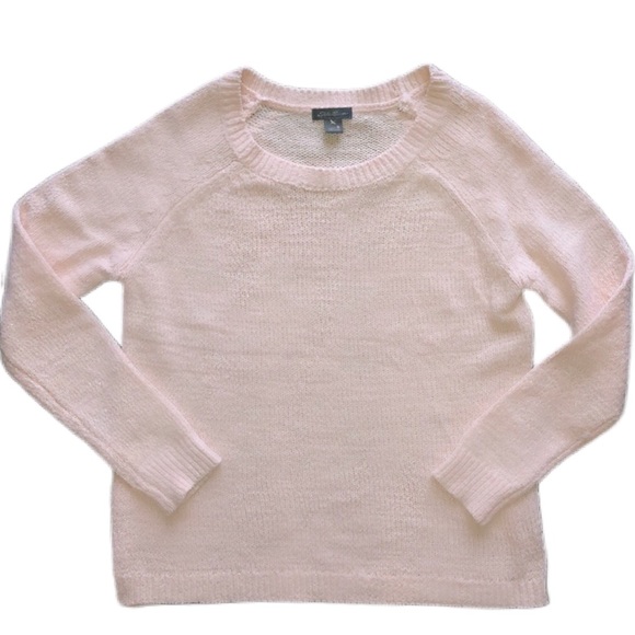 Eddie Bauer Sweaters - Eddie Bauer Crew Neck Pullover Light Pink Sweater
